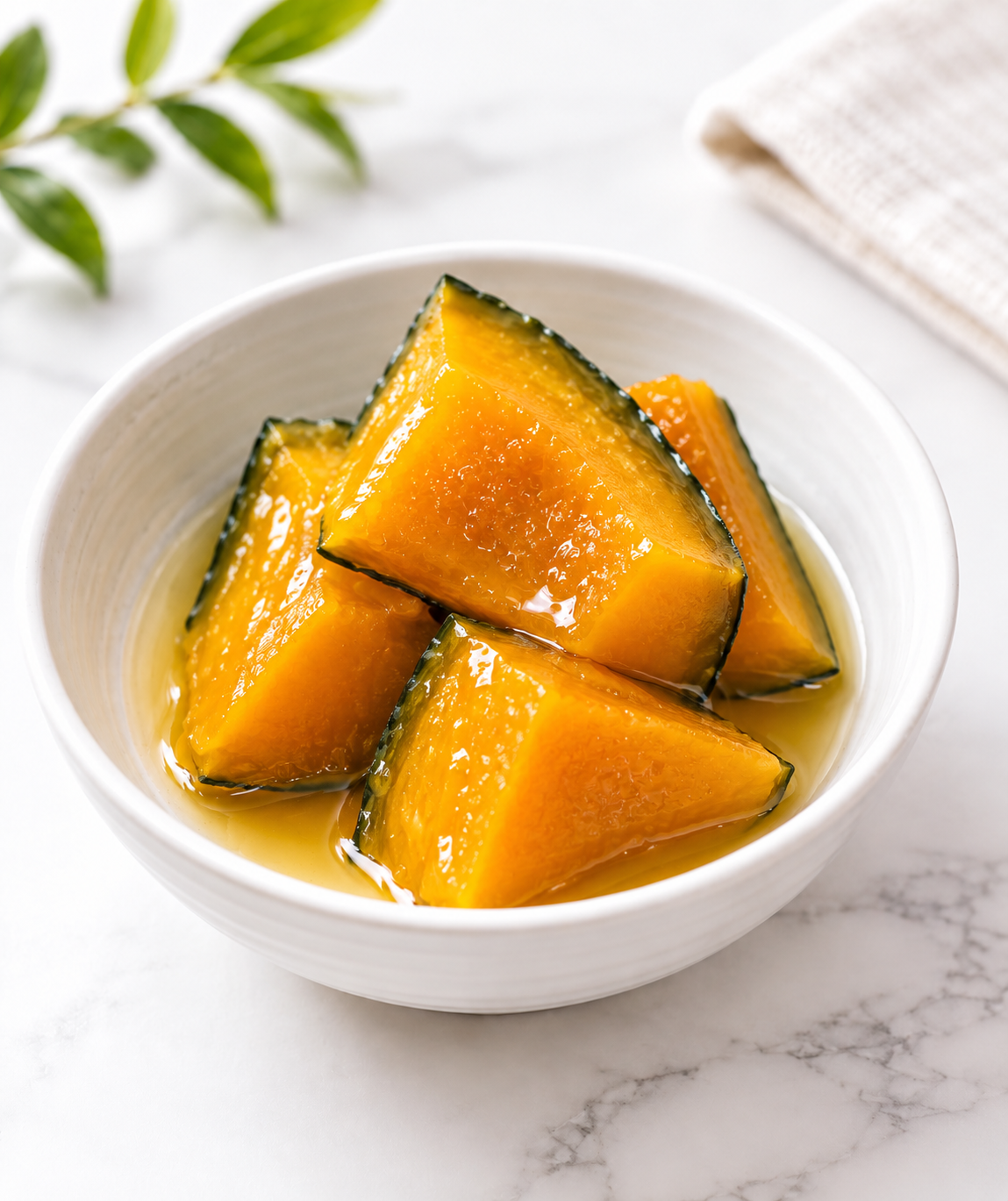 Honey-Syrup Kabocha Pumpkin